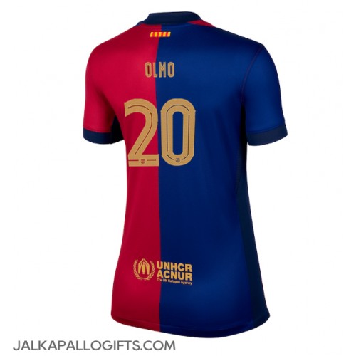 Barcelona Dani Olmo #20 Kotipaita Naiset 2024-25 Lyhythihainen